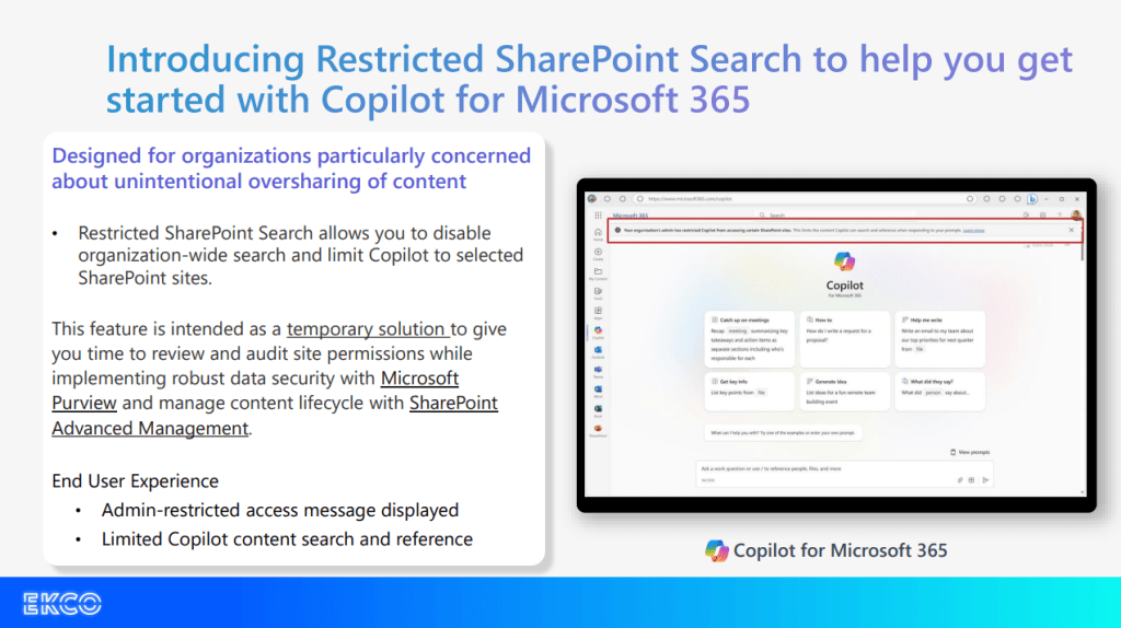 restricted sharepoint search